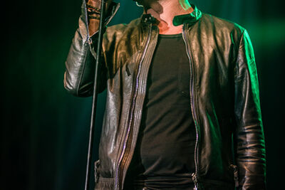 Jeroen van der Boom @ Parkfestival Coevorden 2014, foto 1, foto's door Elke Briers - FrontView Magazine