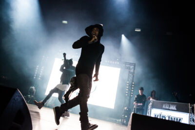 Kid Ink @ AB, foto 1, foto's door Dorien Goetschalckx - FrontView Magazine