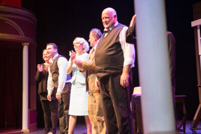 Première The 39 Steps Fakkelteater, picture 16, photographed by Goele Bormans - FrontView Magazine