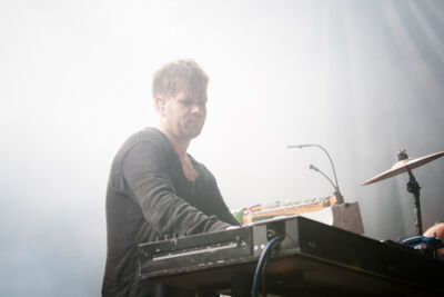Trentemøller @ leffingeleuren 2014, picture 15, photographed by Devid Camerlynck - FrontView Magazine