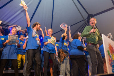 Vlaanderen Zingt 2014 - Sfeerbeelden @ Merksem, picture 4, photographed by Guy Danneels - FrontView Magazine