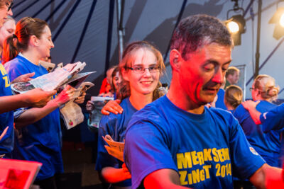 Vlaanderen Zingt 2014 - Sfeerbeelden @ Merksem, picture 24, photographed by Guy Danneels - FrontView Magazine