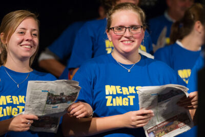 Vlaanderen Zingt 2014 - Sfeerbeelden @ Merksem, picture 44, photographed by Guy Danneels - FrontView Magazine