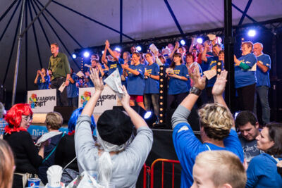 Vlaanderen Zingt 2014 - Sfeerbeelden @ Merksem, picture 97, photographed by Guy Danneels - FrontView Magazine