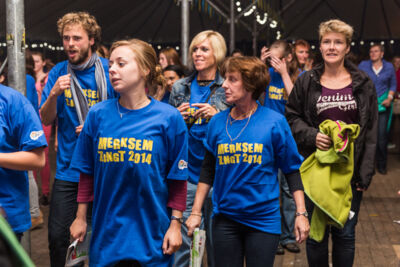 Wim Leys & @ Fundum @ Vlaanderen Zingt 2014 in Merksem, picture 10, photographed by Guy Danneels - FrontView Magazine