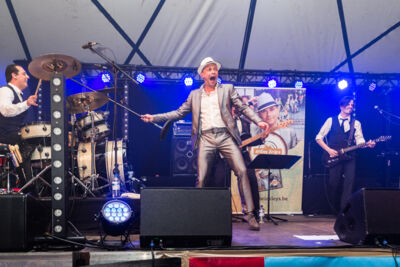 Wim Leys & @ Fundum @ Vlaanderen Zingt 2014 in Merksem, picture 19, photographed by Guy Danneels - FrontView Magazine