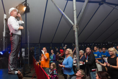 Wim Leys & @ Fundum @ Vlaanderen Zingt 2014 in Merksem, picture 24, photographed by Guy Danneels - FrontView Magazine