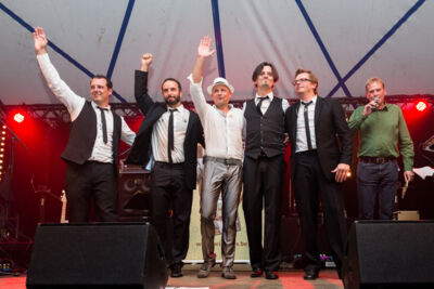 Wim Leys & @ Fundum @ Vlaanderen Zingt 2014 in Merksem, picture 49, photographed by Guy Danneels - FrontView Magazine