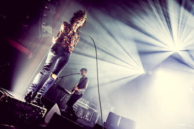 The 1975 @ Ancienne Belgique, picture 4, photographed by Elke Briers - FrontView Magazine