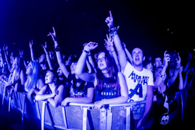Asking Alexandria @ AB, picture 2, photographed by Dorien Goetschalckx - FrontView Magazine