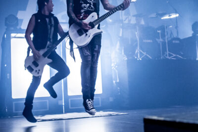 Asking Alexandria @ AB, picture 6, photographed by Dorien Goetschalckx - FrontView Magazine