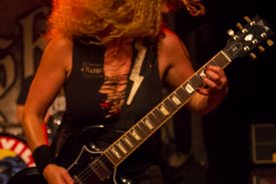Nashville Pussy @ De Casino, picture 24, photographed by Bert Schevernels - FrontView Magazine