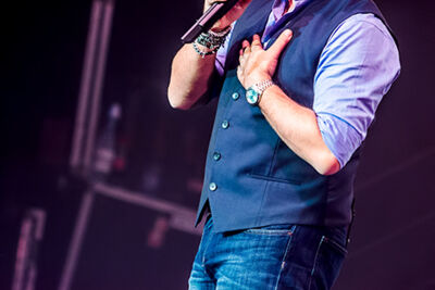 Marco Borsato - Duizend Spiegels Tour @ Ethias Theater, foto 1, foto's door Elke Briers - FrontView Magazine