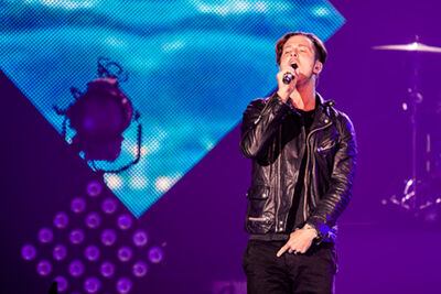 OneRepublic @ Lotto Arena, picture 4, photographed by Elke Briers - FrontView Magazine