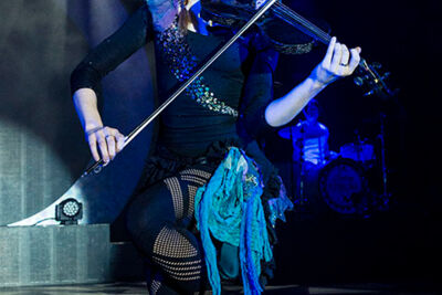 Lindsey Stirling @ AB, picture 1, photographed by Jef Peeters - FrontView Magazine