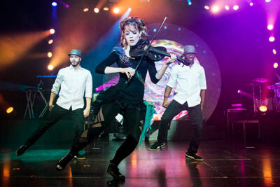 Lindsey Stirling @ AB, picture 8, photographed by Jef Peeters - FrontView Magazine