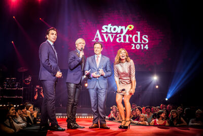 Story Awards 2014 @ Lotto Arena, foto 25, foto's door Elke Briers - FrontView Magazine