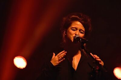 Selah Sue @ Ancienne Belgique, picture 6, photographed by Wim Patry - FrontView Magazine