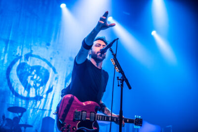 Rise Against @ Ancienne Belgique, picture 3, photographed by Dorien Goetschalckx - FrontView Magazine