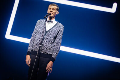 Stromae @ Paleis 12, picture 2, photographed by Elke Briers - FrontView Magazine