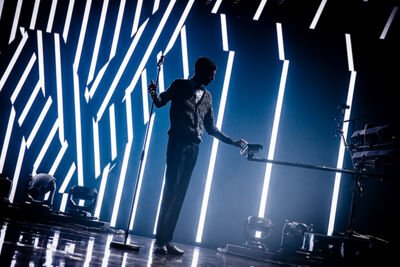 Stromae @ Paleis 12, picture 11, photographed by Elke Briers - FrontView Magazine
