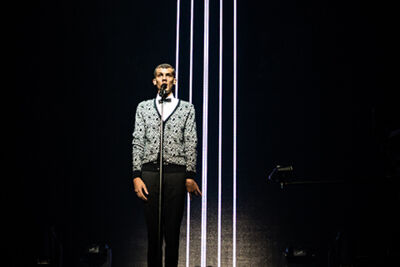Stromae @ Paleis 12, picture 12, photographed by Elke Briers - FrontView Magazine