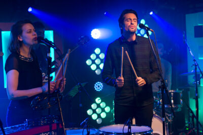 Dotan @ Qube QMusic, foto 13, foto's door Johan Van Buggenhout - FrontView Magazine