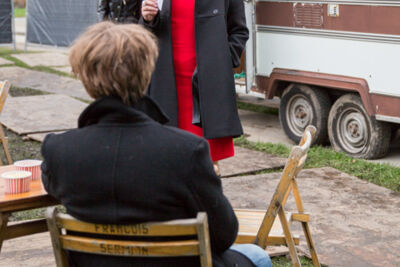 Lee & Cindy C. Fimsetbezoek Dag 1 @ Heffen, picture 18, photographed by Guy Danneels - FrontView Magazine