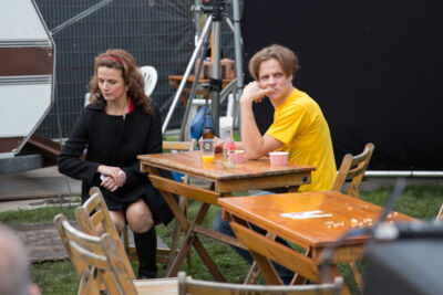 Lee & Cindy C. Fimsetbezoek Dag 1 @ Heffen, picture 37, photographed by Guy Danneels - FrontView Magazine