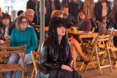 Lee & Cindy C. Fimsetbezoek Dag 2 @ Heffen, picture 28, photographed by Guy Danneels - FrontView Magazine
