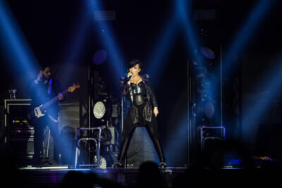 Demi Lovato @ Sportpaleis, picture 1, photographed by Dorien Goetschalckx - FrontView Magazine