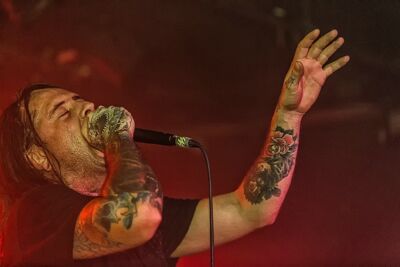 Thy Art Is Murder @ Trix, picture 12, photographed by Edwin Houdevelt - FrontView Magazine