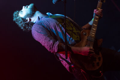Wallace Vanborn @ Het Depot, picture 1, photographed by Johan Van Buggenhout - FrontView Magazine