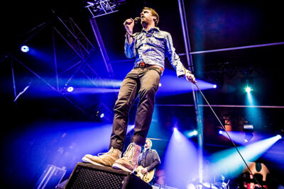 Music for Life 2014: Kaiser Chiefs @ The Flame, foto 2, foto's door Elke Briers - FrontView Magazine