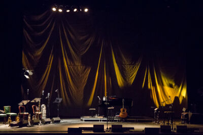 Kommil Foo - soundcheck @ Capitole te Gent, foto 1, foto's door Guy Danneels - FrontView Magazine