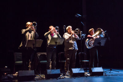 Kommil Foo - soundcheck @ Capitole te Gent, foto 9, foto's door Guy Danneels - FrontView Magazine