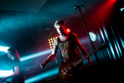 John Coffey @ Pandafest 2014, picture 3, photographed by Dorien Goetschalckx - FrontView Magazine