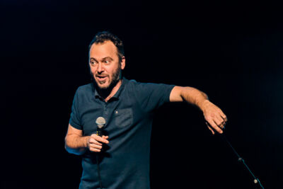 Première "De Fun, De Hits" van Henk Rijckaert @ CC De Herbakker, picture 9, photographed by Jonas Wallecan - FrontView Magazine