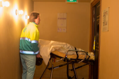 Première Aspe en de moord in het Theater Stadsschouwburg Brugge, foto 30, foto's door Goele Bormans - FrontView Magazine
