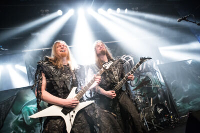 Orden Ogan @ Trix, picture 11, photographed by Dorien Goetschalckx - FrontView Magazine