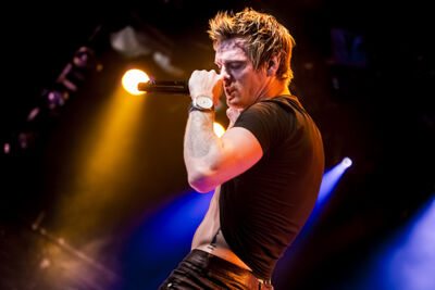 Aaron Carter @ Melkweg, foto 9, foto's door Elke Briers - FrontView Magazine