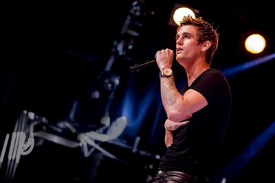 Aaron Carter @ Melkweg, foto 13, foto's door Elke Briers - FrontView Magazine