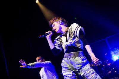 Kiesza @ Ancienne Belgique, picture 3, photographed by Dorien Goetschalckx - FrontView Magazine