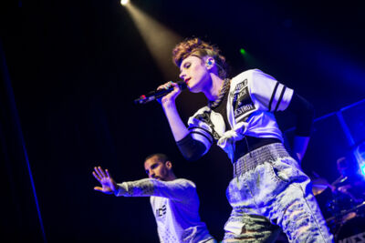 Kiesza @ Ancienne Belgique, picture 7, photographed by Dorien Goetschalckx - FrontView Magazine