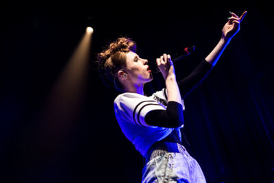 Kiesza @ Ancienne Belgique, picture 9, photographed by Dorien Goetschalckx - FrontView Magazine