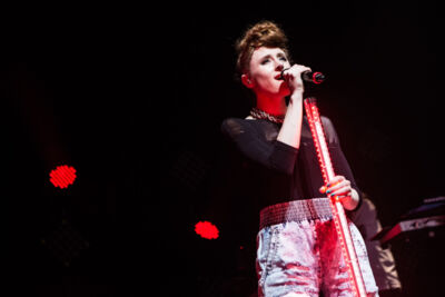 Kiesza @ Ancienne Belgique, picture 10, photographed by Dorien Goetschalckx - FrontView Magazine