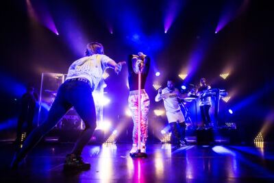 Kiesza @ Ancienne Belgique, picture 11, photographed by Dorien Goetschalckx - FrontView Magazine