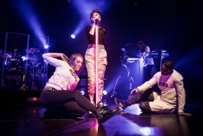 Kiesza @ Ancienne Belgique, picture 13, photographed by Dorien Goetschalckx - FrontView Magazine