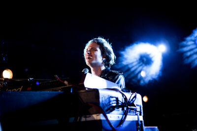 Jett Rebel @ Muziekodroom, picture 1, photographed by Kristof Hayen - FrontView Magazine