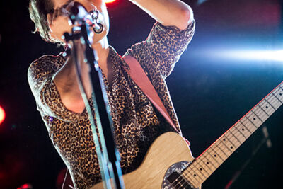 Jett Rebel @ Muziekodroom, picture 8, photographed by Kristof Hayen - FrontView Magazine